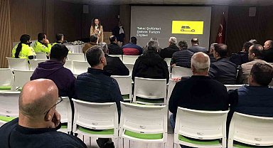 Erzincan'da taksi şoförlerine "Etkili İletişim ve Turizm Değerlerimiz" konulu seminer verildi