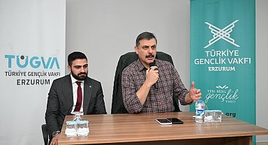 Erzurum Valisi Çiftçi, 'Velhasıl sohbetler' e katıldı