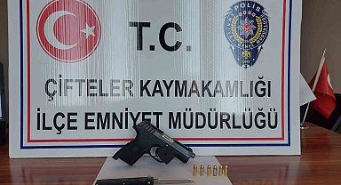 Eskişehir'de bir şahsı silahla yaralayan şüpheli kıskıvrak yakalandı