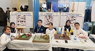 Faik Güngör Ortaokulu teknoloji takımı 'Gelecek tarımda" yarışmasında