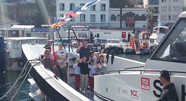 Fethiye'de Burakreis Denizaltısı Ve Sahil Güvenlik Botu ziyarete açıldı