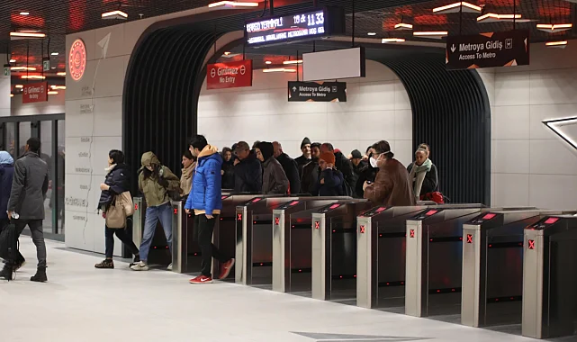 Gayrettepe-İstanbul Havalimanı metro hattı günlük yolcu rekorunu kırdı