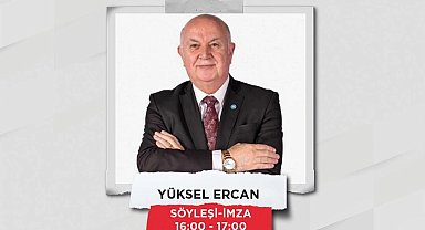 Gazeteci Yazar Yüksel Ercan, Niğde Kitap Fuarı'na katılıyor