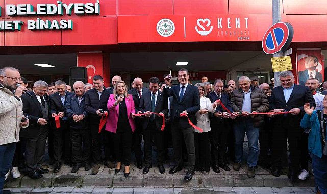 Giresun Belediyesi'nden Kent Lokantası açılışı