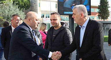 Gönen'de muhtarlar günü çoşkuyla kutlandı