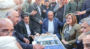 Hacıbaba Mahallesi'nde Fatma Şahin'e sevgi seli