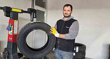 Hasar görmüş araç lastiklerine dikkat