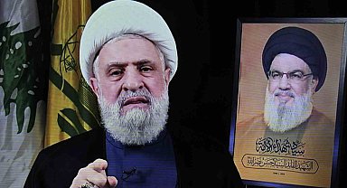 Hizbullah'ın yeni lideri Kasım'dan ilk açıklama: "Nihai zafer bizim olacak"