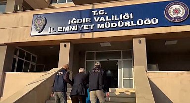 Iğdır'da PKKKCK Terör Örgütüne üye olma suçundan 1 gözaltı