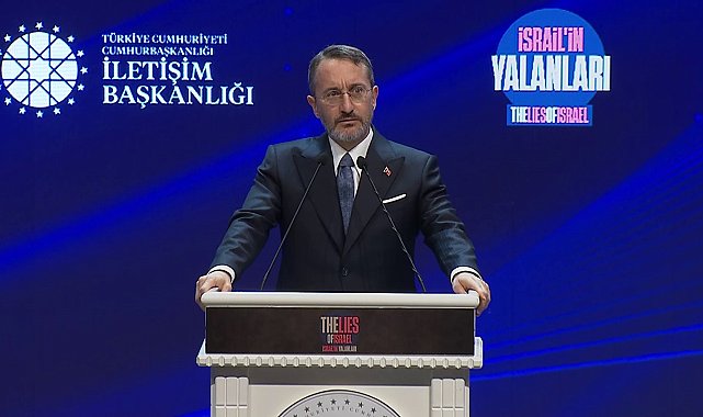 İletişim Başkanı Altun: "İsrail'in Yalanları Platformu tarihe önemli bir kayıt olarak düşülecek"