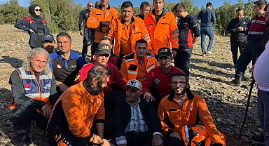 Isparta'da kaybolan yaşlı adam sağ bulundu, yakınları gözyaşlarına hakim olamadı