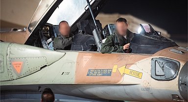 İsrail, İran saldırısına katılan F-15 ve F-16 uçaklarının görüntülerini paylaştı