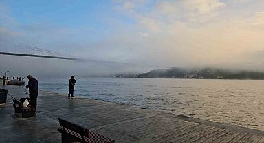 İstanbul'da boğaz ulaşımına sis engeli