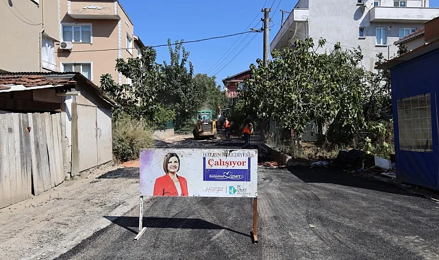 İzmit Belediyesinden Yeşilova'da asfalt konforu