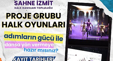 İzmit dans ediyor, sahne İzmit yeni dansçılarını bekliyor