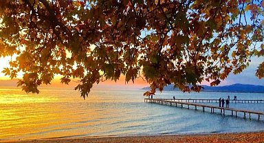 İznik'te sonbahar güzelliği