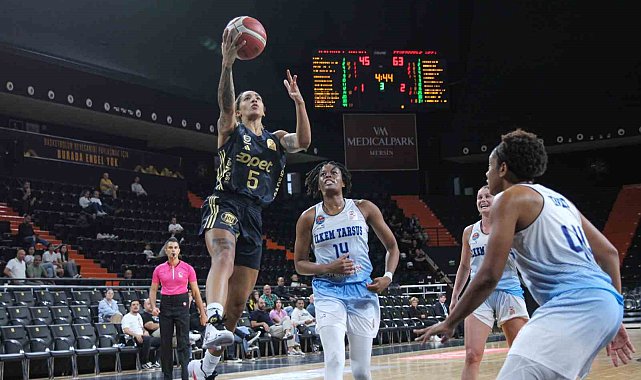 Kadınlar Basketbol Süper Ligi: Tarsusspor: 71 - Fenerbahçe: 100