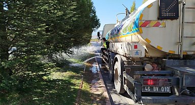 Kahramanmaraş'ta ortak kullanım alanları kışa hazırlanıyor