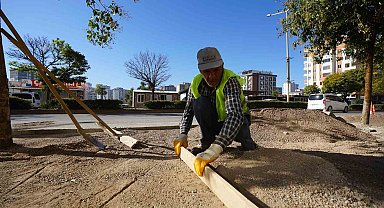 Kahramanmaraş'ta yürüyüş yolları yenileniyor
