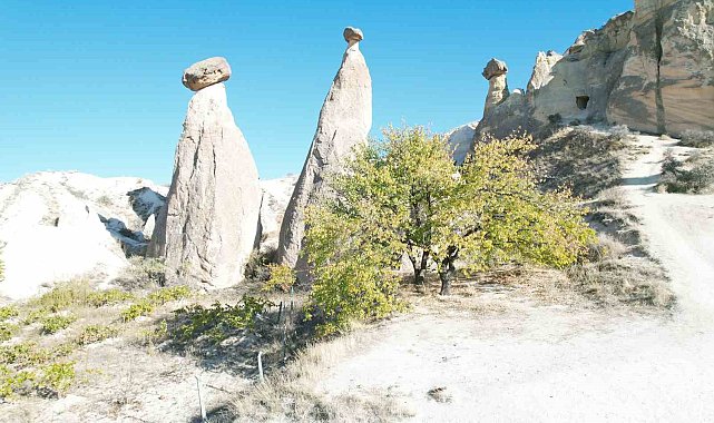 Kapadokya'da sonbahar güzelliği