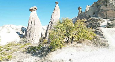 Kapadokya'da sonbahar güzelliği