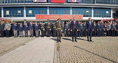 Karabük'te 29 Ekim kutlamaları başladı