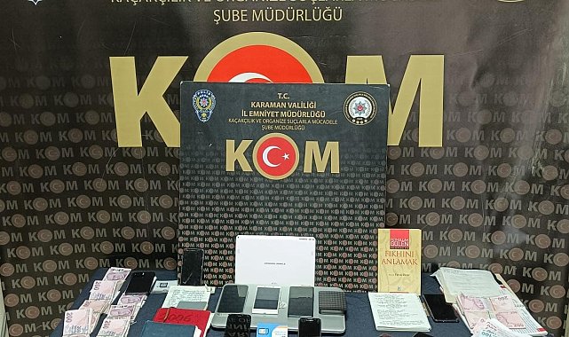 Karaman'da FETÖ operasyonu: 3 tutuklama