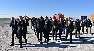 Karapınar'da pancar sezonu açıldı