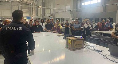 Kaynaşlılı kadınlara KADES bilgilendirmesi