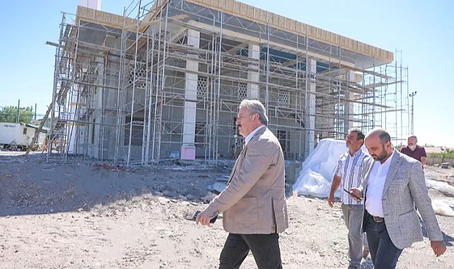 Kayseri Melikgazi'de hummalı çalışma