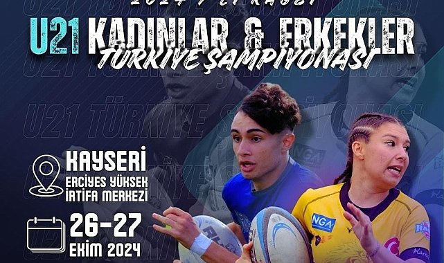 Kayseri'de bir ilk: Erciyes Yüksek İrtifa Kamp Merkezi'nde Ragbi Türkiye Şampiyonası