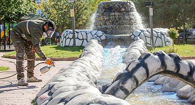 Keçiören'in parkları yenileniyor