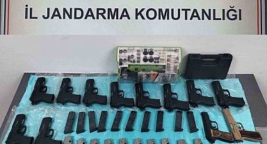 Kırıkkale'de silah kaçakçılığı yaptığı iddiasıyla 2 şüpheli gözaltında