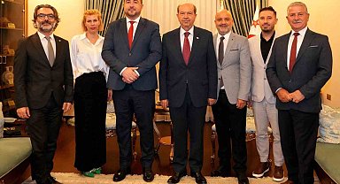 KKTC Cumhurbaşkanı Ersin Tatar'dan, Türkiye ve Kosova ile ilişkilerin geliştirilmesi çağrısı