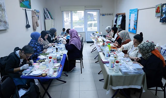 KO-MEK'in epoksi kursuyla ev ekonomisine katkı