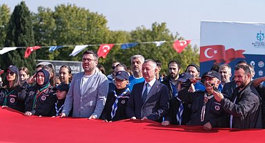 Kocaeli'de binler 'Cumhuriyet' aşkına koştu