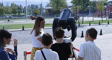Kocaeli'de uzayın derinlikleri keşfedildi