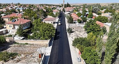 Kocasinan'da Düver Mahallesi ana yolu yenilendi