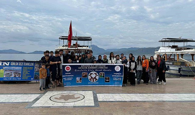 Köyceğiz Müftülüğü'nden gençlere 101. yıl gezisi