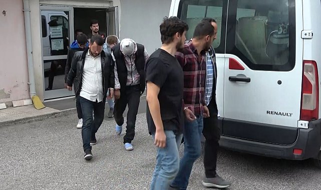 Kütahya'da 8 şüpheli adliyeye sevk edildi