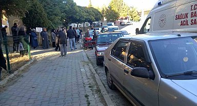 Kütahya'da bıçaklı kavga: 1 yaralı