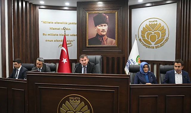 Malatya Büyükşehir Belediye Meclisi Ekim Ayı Toplantıları tammalandı