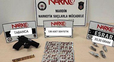 Mardin'de zehir tacirlerine yönelik operasyon: 6 şahıs yakalandı