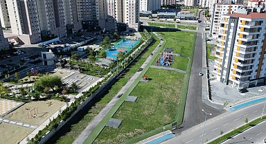 Melikgazi Belediyesi İldem'e devasa bir park kazandırdı