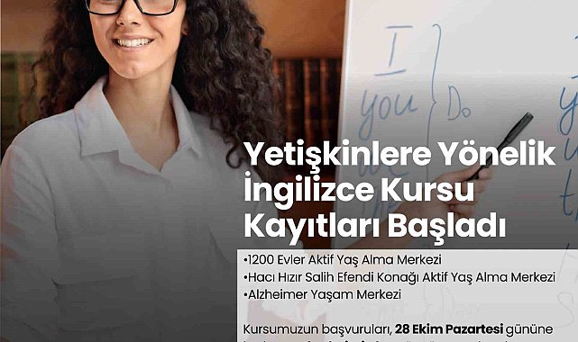 Merkezefendi'de yetişkinlere yönelik İngilizce kursu kayıtları başladı