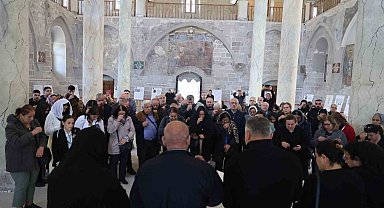 Meryem Ana Kilisesi yerli ve yabancı turistleri ağırlıyor