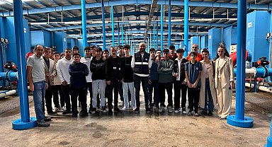 Meslek Lisesi öğrencileri çevreci projeleri yerinde inceledi