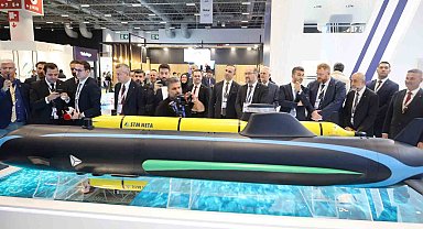Milli İnsansız Otonom Sualtı Aracı 'STM NETA' ilk kez saha Expo'da