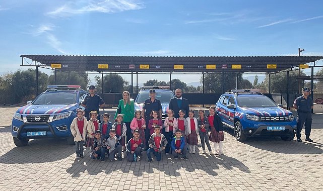 Miniklere jandarma teşkilatı tanıtıldı