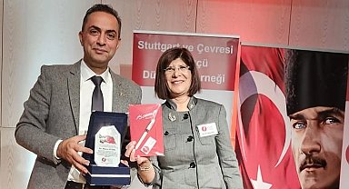 Murat Ağırel Almanya'da ADD'nin onur konuğu oldu